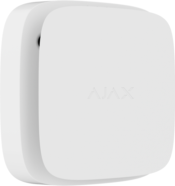 Безжичен датчик за дим и топлина, със сирена 85dB, бял, FireProtect 2 RB Ajax, AJAX, 52250.136.WH1