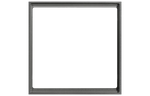 Рамка 1х 80x80 Form FF Metal Titanium EKINEX, EK-FOQ-GBS