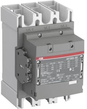Контактор AF265-30-11 3P 132kW (265A AC-3) 2NO+2NC 24...60V 50/60Hz ABB, 1SFL547002R1122