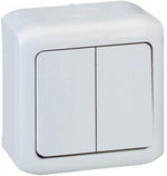 Сериен девиаторен ключ IP44 открит монтаж цвят Бял Forix Legrand, LEGRAND, 782361