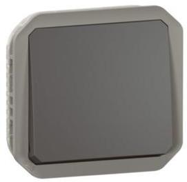 Бутон механизъм цвят Антрацит IP55 Plexo New Legrand, LEGRAND, 69810L