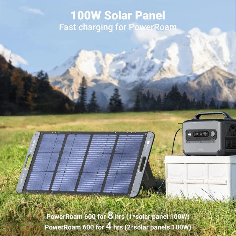 СОЛАРЕН ПАНЕЛ ЗА ЗАРЕЖДАЩИ СТАНЦИИ SC100 SOLAR PANEL 100W, 5.5A UGREEN