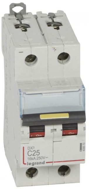 Автоматичен прекъсвач DX3-DC 2P 25A 500V= Legrand, LEGRAND НИСКО НАПРЕЖЕНИЕ, 409570