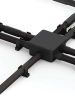 Адаптер за тръба ф25мм към разклонителна кутия 101x101 цвят Черен DUROSOL Kouvidis, KOUVIDIS, KD4051025