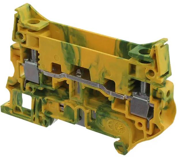 Редова клема ЖЪЛТО/ЗЕЛЕНА 10мм2 ZS10-PE-R1 серия SNK ABB, 1SNK508151R0000