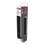 Разклонител 4x2P+E с кабел 2 метра, копче, с USB A+C 3A 15W Wi-Fi GoSmart EMOS