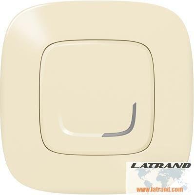 Ключ БЕЗжичен Smart Valena Allure Крем с рамка Legrand с Netatmo - 752685