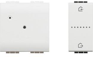 Стартов пакет Smart (Gateway 2 мод. + Master ключ БЕЗжичен 1 мод.) цвят Бял LL Bticino с Netatmo, BTICINO, N4510C