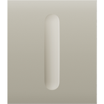 Лицев панел за Smart димер централен, крем, CenterButton Ajax, AJAX, 98589.256.IV1