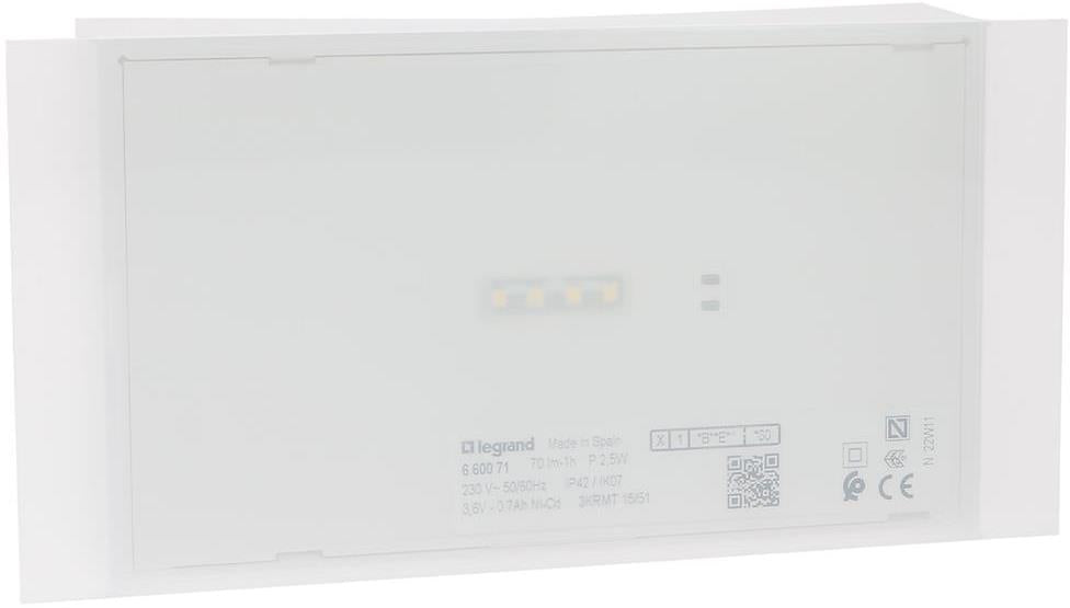 Авариен осветител X-light 180 100lm 1h IP42 Legrand, LEGRAND, 660052