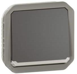 Девиаторен ключ с индикатор механизъм цвят Антрацит IP55 Plexo New Legrand, LEGRAND, 69802L