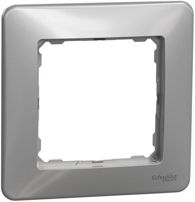 Рамка 1х цвят Алуминий Sedna SE, SCHNEIDER ELECTRIC, SDD313801