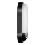 NEFRYT LED 15W, градинско осветително тяло със сензор за движение, 1100lm, IP54, 4000K, черно - AD-OP-6147BLPMR4, ADVITI
