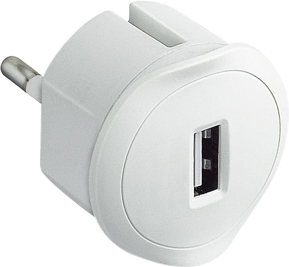 Зарядно за контакт USB тип A 1.5A 7.5W бяло Legrand, LEGRAND, 50680