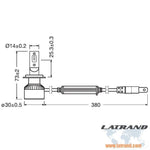 АВТОМОБИЛНА LED ЛАМПА 64210DWXTR H7 LED 3год 18W 12V PX26D FS2 OSRAM