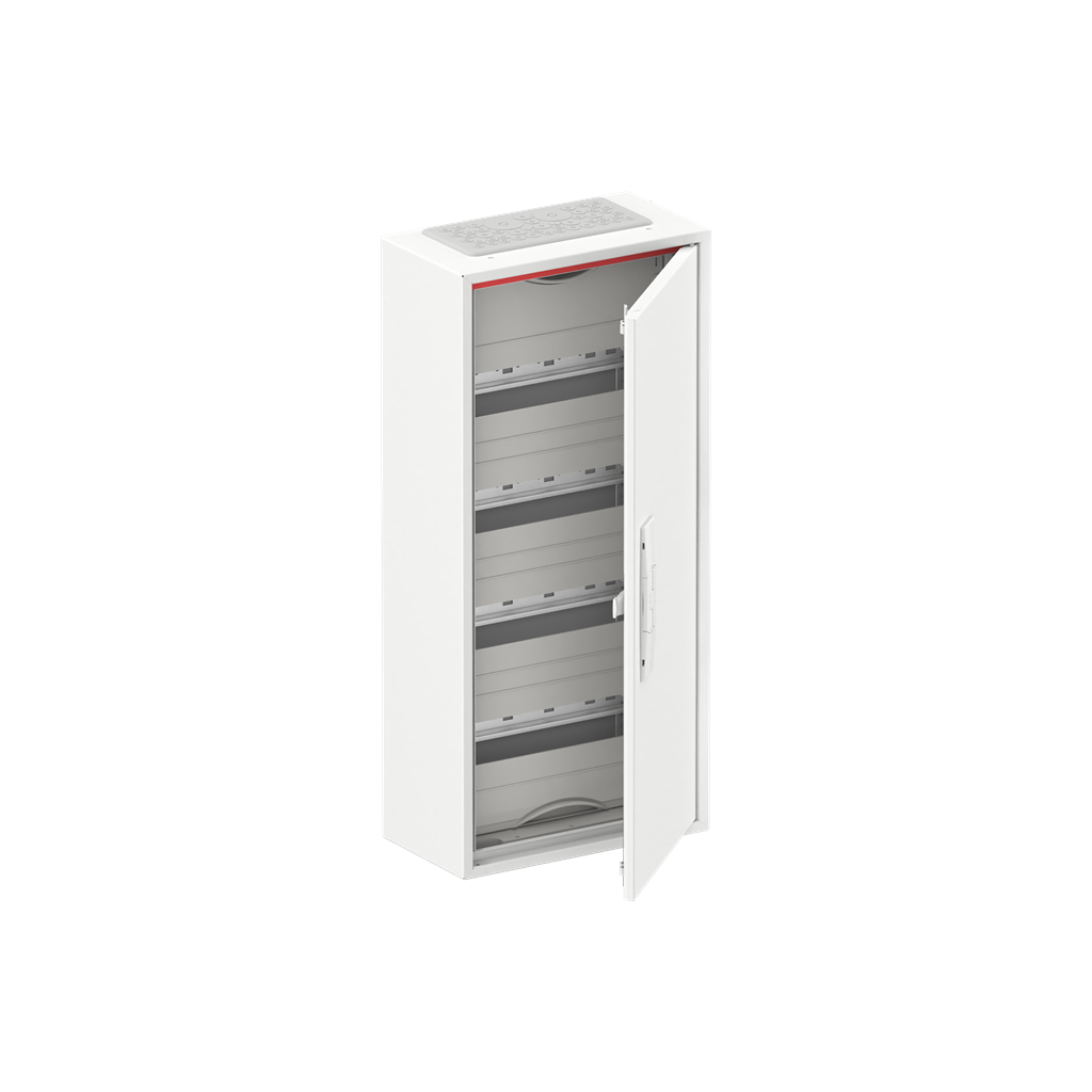 Табло за открит монтаж ComfortLine 4х12мод. CA14V с плътна метална врата IP44 и Н и РЕ клеми ABB, 2CPX052181R9999