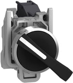 Превключвател черен 1-0-2 голяма ръкохватка, 2NO Ø22mm XB4 SE, SCHNEIDER ELECTRIC НИСКО НАПРЕЖЕНИЕ, XB4BJ33