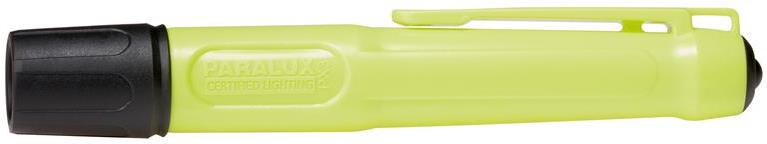 Фенер 1W LED IP68 Ex 60lm 100 метра лъч PARALUX® PX3 жълт 2хАА поликарбонат PARAT, 6903252158