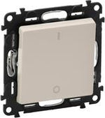 Двуполюсен ключ цвят крем Valena Life Legrand, LEGRAND, 752202
