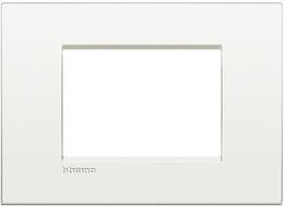 Рамка 3 мод. метална Pure white AIR LL Bticino , BTICINO, LNC4803BN