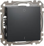 Двуполюсен ключ 10A цвят Антрацит Sedna SE, SCHNEIDER ELECTRIC, SDD114102