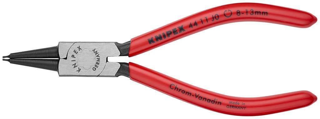 Зегер клещи, Ø8-13мм, червена ръкохватка 140мм, Knipex - K4411J0