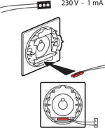 LED индикатор за метална основа бял Legrand, LEGRAND, 89719