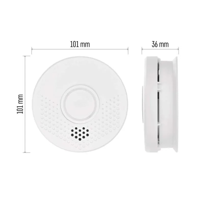 Безжичен датчик за дим със сирена 85dB TSS910B EMOS, P56503X