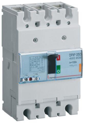 Автомат DPX3 250 TM 3P 250A 36кA регулируем (In x 0.8...1) Legrand, LEGRAND НИСКО НАПРЕЖЕНИЕ, 420239
