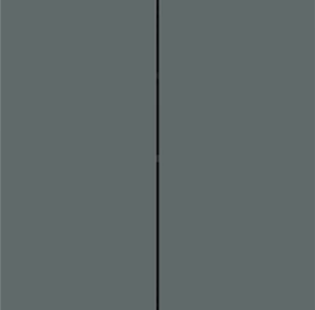 Лицев панел за 2 бутона вертикално 30x60 Linea71 Fenix Green Commodore EKINEX, EK-T2R-FVC