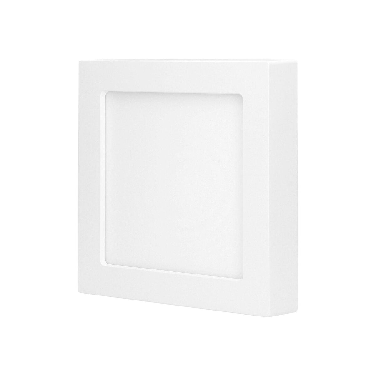 LETI LED 18W осветително тяло, за повърхностен монтаж, квадратно, 1500lm, 3000K, бяло, вградено LED захранване - AD-OD-6062WLX3, ADVITI
