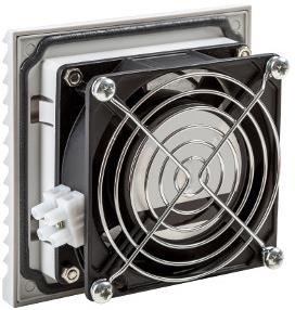 Вентилатор 34m3 / h 230V с отвор 93x93mm с жалузи и филтър AC IP54 IDE, VF34AC