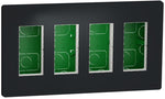 Моноблок за скрит монтаж 4x4 мод. цвят Антрацит Unica System+ SE, SCHNEIDER ELECTRIC, NU174454