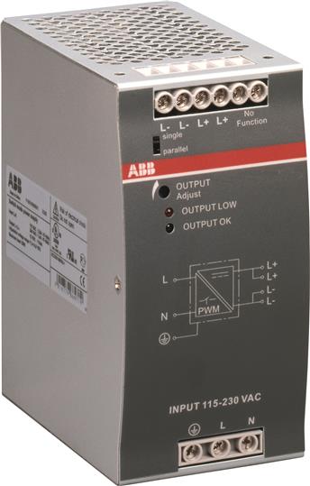 Захранващ блок CP-E In: 115...230VAC Out: 12VDC/10A ABB, 1SVR427035R1000