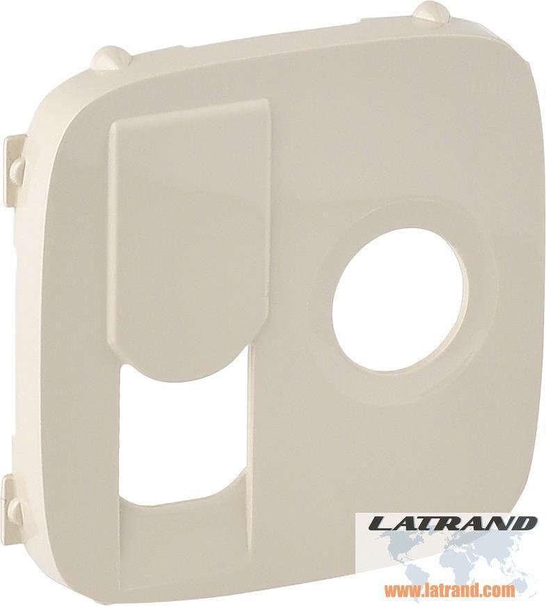 Лицев панел за TV+RJ45 розетка Цвят Крем Valena Allure Legrand - 754836