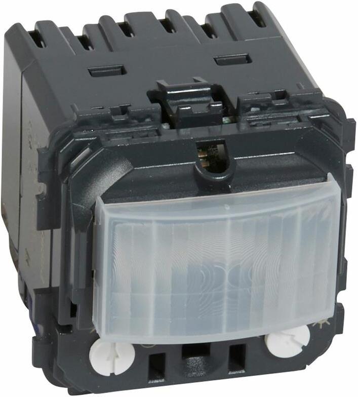Датчик за присъствие PIR, 120°, обхват 4m @ h=1.2m, LED ≤ 250W, изисква неутрала, Celiane Legrand, LEGRAND, 67099