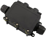 Разклонителна кутия 135x80x40мм IP68, с 4 щуцера Commel, COMMEL, C365-923