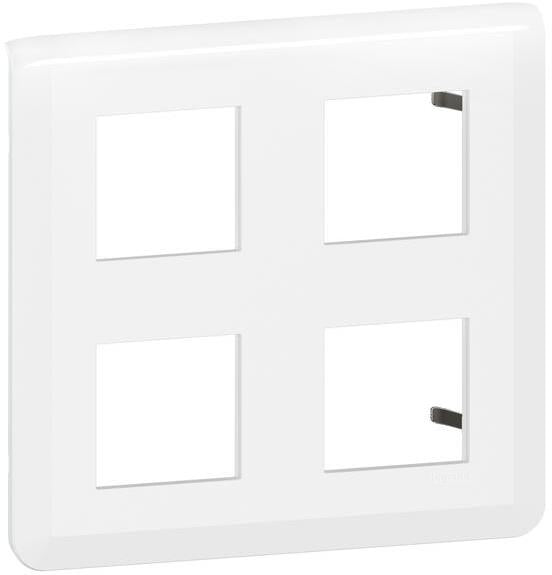 Лицева рамка 2x2х2 мод. цвят бял Mosaic NEW Legrand, LEGRAND, 78838L
