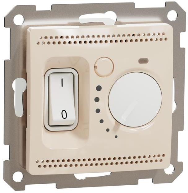 Термостат за ел. подово отопление 5…30 °C 16A цвят Крем Sedna SE, SCHNEIDER ELECTRIC, SDD112506