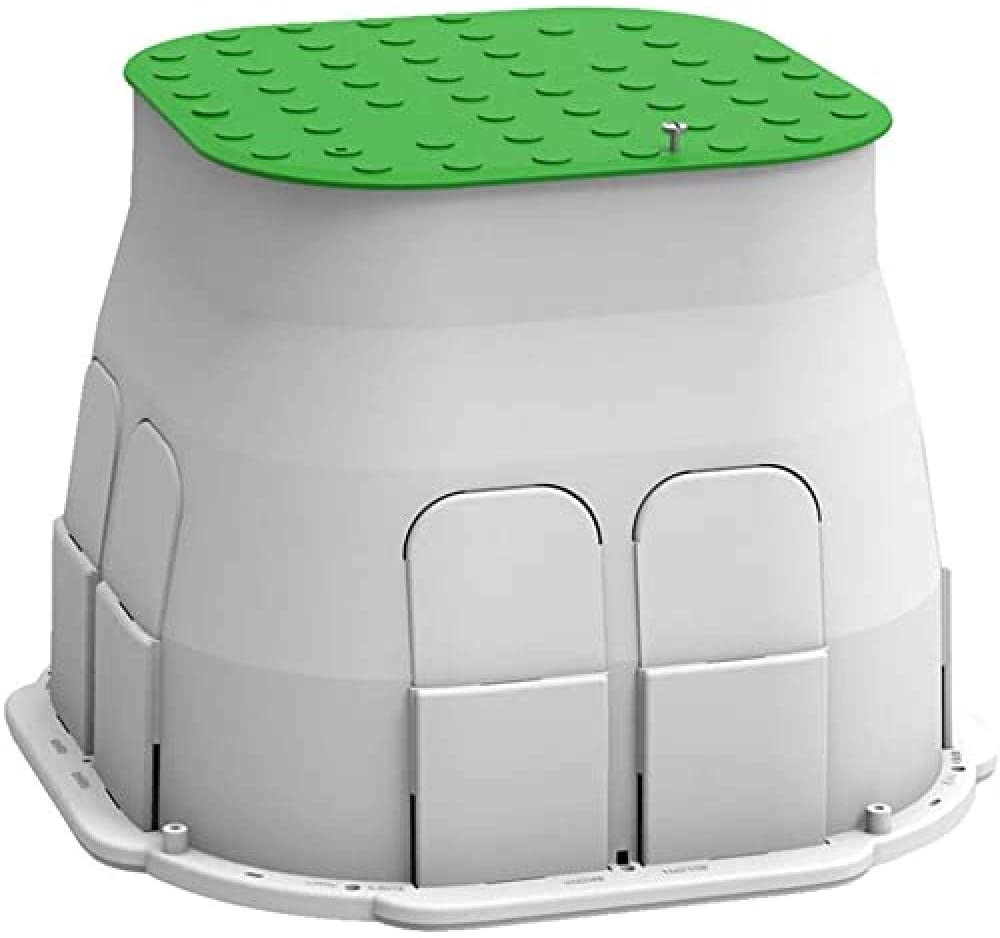Шахта DRAINbox 300х300мм h=300мм капак 500кг ЗЕЛЕН Arnocanali, ARNOCANALI, PB4040V