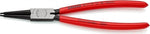 Зегер клещи, Ø40-100мм, червена ръкохватка 225мм, Knipex - K4411J3