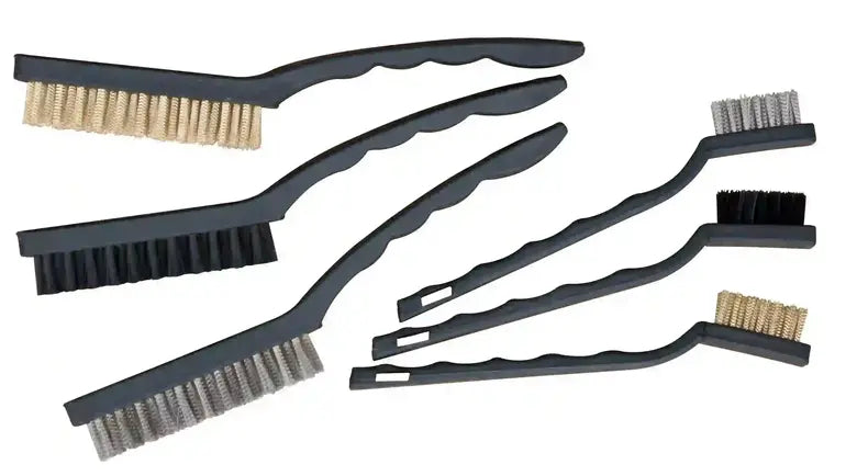 Четки телени (3х180mm; 3х225mm) комплект 6 бр. - XG53966