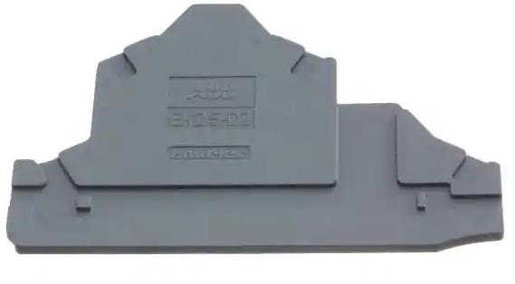 Kрайна капачка за редова клема ДВУРЕДОВА EK2.5-D2 серия SNK ABB, 1SNK705960R0000