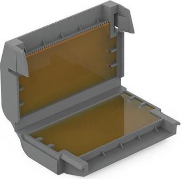 Кутия с гел GelBox Wago за клема до 4мм2, IP x8, 33.6x17.8x52.7мм, сива, WAGO, 207-1333