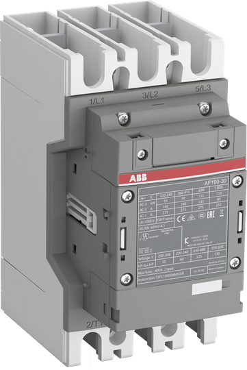Контактор AF190-30-00 3P 90kW (190A AC-3) 250...500V 50/60Hz ABB, 1SFL487002R1400