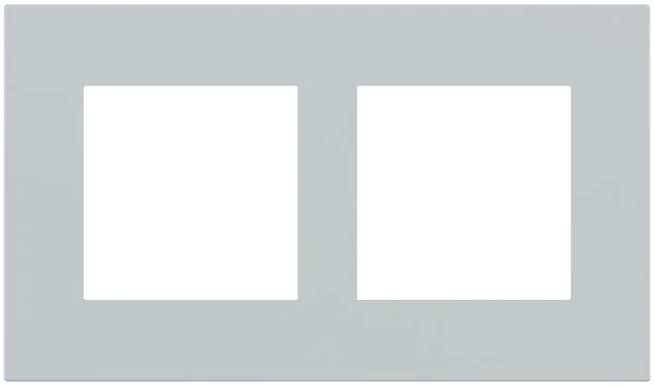 Рамка 2х 55x55 Surface Linea71/20Venti Fenix Grey Ephesus EKINEX, EK-S2P-FGE