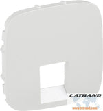 Лицев панел за единична RJ45/RJ11 розетка цвят Перла Valena Allure Legrand - 755419
