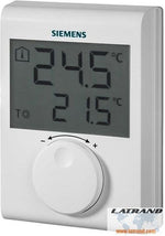 Термостат за отопление 5…30 °C с LCD дисплей, с батерия, Siemens - RDH100