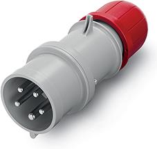 Промишлен щепсел 3P+N+Е 32A IP54 серия Optima Scame, SCAME, 213.3237