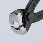 Клещи за скоби, червена ръкохватка 220мм, Knipex - K1099I220